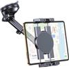 Lantazi Supporto Tablet Auto【Ventosa ad alta tenuta】Porta Tablet da e Regolabile a 360° per Parabrezza, porta tablet da auto compatibile con iPad/Pro/Air/Mini, Galaxy e tablet/smartphone da 4,7-12,9"