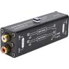 ASHATA Isolatore di Rumore Filtro Antirumore Eliminatore di Ronzio Isolatore di Loop di Massa, Riduttore di Interferenze Musicali Eliminatore di Rumore per Stereo Home Theater Lettore
