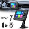 Inefala Adattatore DAB/DAB+ per Auto 2026,Ricevitore DAB Digitale con Segnale Più Stabile e Potente,Display LCD 2.8'',Ingresso/Uscita AUX,Bluetooth Musicale,Trasmettitore DAB/FM,Caricatore Auto,Tipo-C