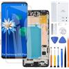 H&LYCYJ Display Schermo per Samsung S10+ Plus TFT nero con cornice | Senza impronte digitali,Wear toolkit，TFT LCD，Display HD，Sostituire lo schermo，Per i modelli:G975F G975U G975W G975U1