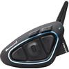 Midland - Interfono Moto Bluetooth BTX2 Pro S LR Singolo, Auricolari Casco Impermeabili IPX6, Doppio Processore BT, 1,6Km, 4 Coppie, Batteria 23H, Cancellazione Rumore, Audio Hi-Fi, Universal Intercom