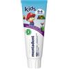 Mentadent - Kids Dentifricio 0-6 Anni Gusto Frutta Super Mario Confezione 75 Ml