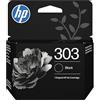 HP 303 Nero T6N02AE, Cartuccia Originale da 200 pagine, Compatibile con Stampanti serie Envy Photo 6200, 7100, 7800, 7200, 7900, Envy Inspire 7200e, 7900e, Tango X