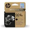 HP 924e Nero, Cartuccia Inchiostro Originale, EvoMore, Alta Capacità