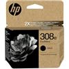HP 308e EvoMore Nero, 7FP22UE, Cartuccia Originale Alta Capacità da 320 Pagine, Compatibile con le Stampanti Envy 6110e, 6120e, 6122e, 6130e, 6132e e con Envy 6520e, 6530e, 6532e