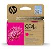 HP 924e Magenta, Cartuccia Inchiostro Originale, EvoMore, Alta Capacità