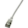Logilink Cavo patch Logilink CQ9022S Slim U/FTP Cat.6a 0.5m Grigio [CQ9022S]