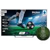 HAIER H55S90GUX TV D-LED, SMART 55", Silver, Abbonamento DAZN Full 12 mesi incluso