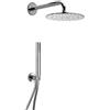 Paini Cox Miscelatore Doccia soffione+braccio+duplex 440 Cromato 53CR441P4