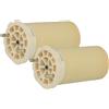 vhbw 2x elemento riscaldante sostituisce Leister 101.774, 145.606 per pistola di saldatura a aria calda - 3300 W, 4,4 x 8,6 cm