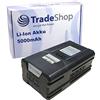 Trade-Shop Batteria agli ioni di litio 80 V 5000 mAh compatibile con Stiga SAB 80 AE, SBC 80 D AE, SC 80 AE, SHT 80 AE, ST 8051 AE, SBT 2580AE, SBT 4080 AE, SBT 5080 AE