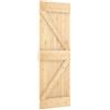 vidaXL Porta 70x210 cm in Legno Massello di Pino (154427)