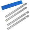 Generico FMingNian 2 paia 257mm HSS spessore pialla lama 257x18.2x3.2mm pialla per legno per MacAllister COD1500PT