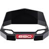 CCYYMOWOK Per Z650 NINJA 650 Z 650 ABS 2020 - 2023 2024 2025 2026 ninja650 accessori moto parasole cappello strumento protezione schermo protezione del metro cruscotto visiera protezione (rosso)