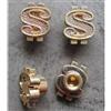 hotrodspirit - Tappo valvola della ruota (x4) Dollaro dorato auto moto velo Kustom