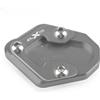 ZLHSWOP Moto Piastra Supporto Laterale Cavalletto PER CF&MO&TO CLX700 CLX 700 700CL-X 700CLX Sport Heritage 2020-2021 Moto Cavalletto Cavalletto Laterale Estensione Del Basamento Ingranditore