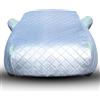 JPDEDIAN Telo Copriauto Antigrandine per Ford Ranger Copriauto, Copertura Auto per Esterno Aggiungi Cotone, Copertura Auto Antigrandine