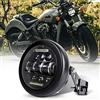 MOVOTOR MOT Approvato LED Universale Del Motociclo Faro 5.7 Faro con DRL+ Alloggiamento Secchio per Harley India Scout Suziki
