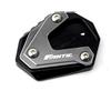 SHSUBF Cuscinetto Cavalletto Per FANTIC CABALLERO FLAT TRACK 125 250 500 RALLY SCRAMBLER CNC Alumium Moto Cavalletto Cavalletto Laterale Del Piede Pad Piastra