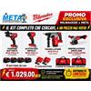 Milwaukee tools KIT Milwaukee x META UTENSILI