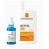 La Roche-Posay La Roche Posay Anthelios Uvmune Fluido Solare Viso Ultra Leggero Spf 50+ 50 Ml + Siero Idratante Hyalu B5 10 Ml