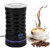 NVIYAM Montalatte Elettrico, 4 in 1 Cappuccinatore Elettrico, Montalatte Utilizzabile Sia a Caldo Che a Freddo, Milk Frother con Spegnimento Automatico, Monta Latte
