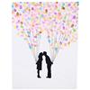 MAGT Impronte Digitali Albero, Impronta Digitale in Tela 6 Colori Libro Degli Ospiti per Matrimonio L'anniversario