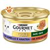 Purina Cat Gourmet Gold Patè con Agnello e Anatra - Lattina Da 85 Gr - CONFEZIONE RISPARMIO