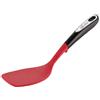Lagostina Ingenio Smart Paletta Multiuso con Anello Antiscivolo, Ideale per Pentole Antiaderenti, Ergonomica, Plastica e silicone, Nero e Rosso