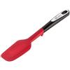Lagostina Ingenio Smart Spatola con Anello Antiscivolo, Ideale per Pentole Antiaderenti, Ergonomica, Plastica e silicone, Nero e Rosso