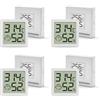 Wulove Igrometro Digitale per Interni, Mini Termometro Ambiente con Monitor Temperatura e Umidità, Indicatore Comfort, per Casa, Ufficio, Cucina e Camera da Letto