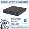 Acer Veriton N4640G Mini Pc Cpu i5-6500T Ram 8Gb DDR4 SSD 240Gb Win11Pro