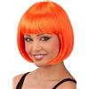 Parrucca Lovely Arancione Fluo in busta