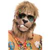 Carnival Toys Maschera Leone Hippie In Lattice C/Criniera E Occhiali