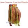 Gonna Hawaii cm.70 con Fiori Multicolor
