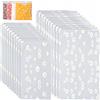 Granmagazz Sacchetti di plastica sigillati, 20 pezzi, da viaggio, organizer per vestiti, cosmetici, scarpe, cosmetici, casa, all'aperto, salvaspazio