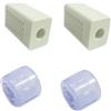 Gettimore Modulo elettrolitico per serbatoio dell'acqua agli ioni d'argento per Dreame X40 Ultra Complete L20 Ultra L10s Pro 99,9% sterilizzazione deodorante confezione da 4