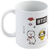 Grupo Erik Tazza BT21 Universtars - Tazza Colazione Ceramica con Colori Vivaci e Stampa di Alta Qualità 350 ml, Adatte a Lavastoviglie e Microonde | Tazzine Caffe Particolari, BTS Gadget