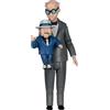McFarlane DC Direct: Batman The Animated Series 6 Action Figure Build-A Wave 6 - Ventriloquo e Scarface
