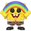 Funko Pop! Vinyl: Animation Spongebob Squarepants : Spongebob - (Rainbow) - Figura in Vinile da Collezione - Idea Regalo - Merchandising Ufficiale - Giocattoli per Bambini e Adulti - TV Fans