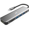 Silicon Power Su20 7In1 Usb-C Pd Docking Station