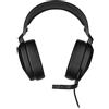 Corsair HS65 SURROUND, cablato, gioco, 20 - 20000 Hz, 282 g, cuffie, fibra di carbonio