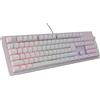 Genesis GENESIS Thor 303 tastiera Gaming USB QWERTY US English Bianco