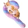 AzulLanse Cuscino calmante per cani e gatti,60 * 40cm,Cuscino da letto accogliente per il si illumina al buio,effetto Glow-in-The-Dark,morbido,per cani,lavabile-rosa