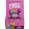 Edgard & Cooper SACCO 12 Kg CROCCHETTA GRANDE L - Edgard & Cooper Cervo e Anatra per Cani Adulti