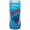 Prym Ferri circolari in alluminio, 100 cm, 4,50 mm, grigio, 4,5 mm