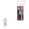 Paulmann 84398 Lampadina alogena con attacco a baionetta forno G4 10W 100lm dimmerabile 9mm chiaro 12V vetro 2700K - bianco caldo