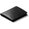 Bellroy Note Sleeve, Portafoglio sottile in pelle, edizioni RFID disponibili (Max. 11 carte, banconote e monete) - Black - RFID