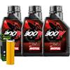 Motul Kit Tagliando Olio Motul 300V 5W40 + Filtro Per KTM 790 Adventure�2019>2020