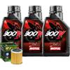 Motul Kit Tagliando Olio Motul 300V 5W40 Filtro Hiflo Per TM Racing�660 4T�2008>2009